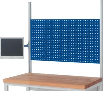 Montagearm für Flachbildschirm,m. 2 Bohrbildern, 2 Gelenke, 4-seitig einsetzbar, Max. Belastung 15 k g