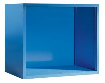 Lista Aufsatzschrank für Flügeltüren, BxTxH 717x725x1000 mm, RAL 5012, passend zu Schubladenschrank 36x36 E, 62.612.010