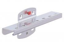 Bithalter, für 7 Bits, BxTxH 150x35x10 mm, ähnlich RAL 9006 aluminium