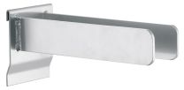 Gabelträger, lichte Weite 40 mm, ähnlich RAL 9006 aluminium