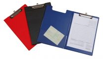 Schreibmappe, DIN A4, blau, VE 12 Stück