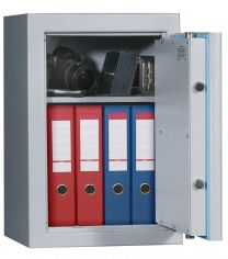 Dokumentenschrank, Sicherheitsstufe Kl. I, LFS30P, BxTxH 495x472x375 mm, Volumen 24 l, 1 Boden, RAL 7035 lichtgrau