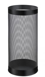 Schirmständer, Durchm.H 270x590 mm, Stahlblech gelocht, schwarz