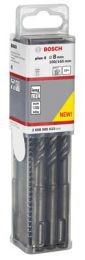 BOSCH Hammerbohrer mit SDS-plus-Aufnahmeschaft "plus-5", Großpack à 10 Stück 5,0-12,0 x 50-150 x 115-215 mm