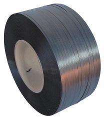 Umreifungsband PP, geprägt, 12,7x0,63 mm, 1600 N, Fadenspule mit 500 Meter (Kurzrolle)