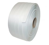 Umreifungs-Kraftband, Polyester, gewebt 13 mm, 4750 N, 850 Meter pro Rolle (76 mm Kern)