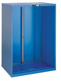 Lista Schubladenschrank-Gehäuse mit elektr. Zahlenschloss, BxTxH 1023x725x1000 mm, RAL 5012, 71.167.010