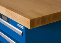 Lista Buchenplatte, LxT 2000x750 mm, Stärke 50 mm, 40.003.000