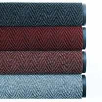 Schmutzfangmatte mit antistatischen Polypropylenfasern auf Vinylrücken - LxB 1500x900 / 1800x1200 / 3000x1300 / 6000x1300  mm