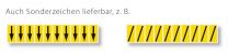 Ziffern 0-9, selbstklebend, Schrifthöhe 15 mm, VE 550 Etiketten mit 66x1-5 und 44x6-0, Schrift schwarz, Etikett weiß