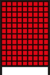 Stationäres Montageregal mit Sichtlagerkästen, einseitig, Anzahl Kästen: 108xGr. 5, BxTxH 1010x400x1510 mm