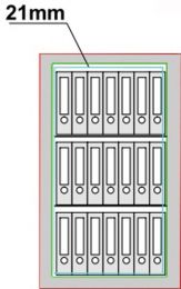 Dokumentenschrank, Sicherheitsstufe Kl. I, S60P, BxTxH 704x471x1137 mm, Volumen 215 l, 3 Böden, Kapazität 21 Ordner, RAL 7035 lichtgrau