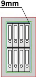 Dokumentenschrank, Sicherheitsstufe Kl. I, S60P, BxTxH 463x440x775 mm, Volumen 79 l, 2 Böden, Kapazität 8 Ordner, RAL 7035 lichtgrau