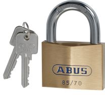 ABUS Zylindervorhangschloss 85/70 gl Schlosskörper-B.70mm MS gl.0121