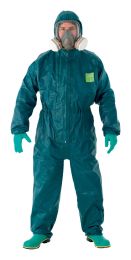 AlphaTec - Chemikalien-Schutzanzug Microchem 4000 grün