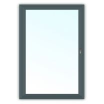 Aluminiumfenster – Dreh/Kipp - 2-Fach Verglasung - 69 mm Rahmenprofil - innen weiß - außen Anthrazit