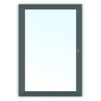 Aluminiumfenster – Dreh/Kipp - 2-Fach Verglasung - 69 mm Rahmenprofil - innen weiß - außen Anthrazit