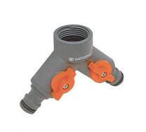Gardena Gardena 2-Wege-Ventil mit Anschlussgewinde G 1"