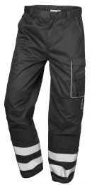 Helmut Feldtmann KG Bundhose 270g/Reflexstreifen schwarz/schwarz Gr.64