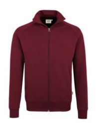 Hakro Sweatjacke College weinrot Gr.M 606