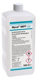 Desinfektionsgel MYXAL Sep-Gel, Hartflasche a 1000ml