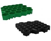 JeCo - Rasenwabe grün/schwarz 35x33 cm