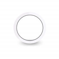 Rundfenster – Bullauge – Festverglasung (FiB) - Durchmesser nach Wahl – weiß - 70 mm Profil – 3-Fach-Verglasung