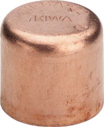 VIEGA Viega Kappe 95301 mit Muffe in 22mm Kupfer