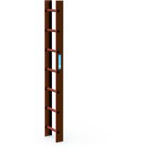 Zarges Dachleiter 2.0m Kupferbraun beschichtet (40397)