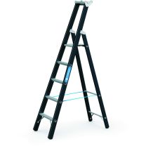 Zarges Megastep S - Stehleiter 5 Sprossen (41147)