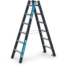 Zarges Megastep B - Stehleiter 2 x 6 Sprossen (41191)