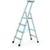 Zarges XLstep S - Stufen-Stehleiter 4 Stufen (41224)