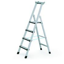 Zarges Comfortstep S - Stehleiter 4 Stufen (41422)