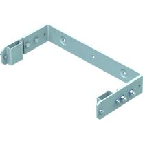 Zarges Wandhalter verstellbar, Edelstahl V4A (44258) Wandabstand 200 - 250 mm