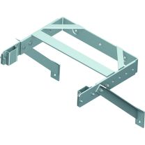Zarges Wandhalter verstellbar, Stahl verzinkt (43260) Wandabstand 400 - 600 mm