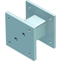 Zarges Distanzsegment Länge 140 mm (43280)
