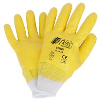 NITRAS Nitrilhandschuhe, gelb, vollbeschichtet 03400V (12 Paar)
