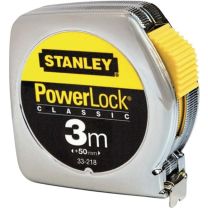 STANLEY Taschenrollbandmaß PowerLock® Länge 5 m Breite 19 mm mm/cm EG II Kunststoff Clip lose