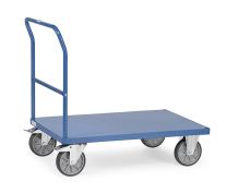 FETRA Schiebebügelwagen - Stahlblech bündig Ladefläche 1.000 x 700 mm (2502B)