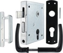 BEVER Universal-Kastenschloss 89 BK / PK DIN links / rechts PZ hebende Falle Dornmaß 60 mm