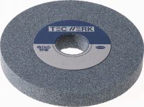 TECWERK Schleifbockscheibe Ø200xB32x51mm 36 Form A mit Aussparung