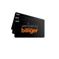 Werkzeugbilliger.com - Gutschein zum Drucken - Betrag nach Wahl