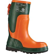 FELDTMANN Forstsicherheitsstiefel Ulme Größe 43 oliv/orange Naturkautschuk SB E SRA EN ISO 20345