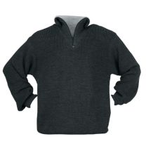 SCHEIBLER Pullover Größe L anthrazit