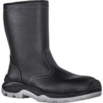 U.POWER Sicherheitswinterstiefel Siberian Größe 39 schwarz S3 SRC CI EN ISO 20345 Leder