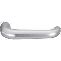 EDI Türdrückerlochteil 104 Z Aluminium F1 / naturfarbig Vierkant 8 mm DIN links / rechts