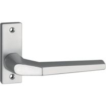 EDI Profiltürdrückerlochteil 1390/0800 Aluminium F1 käntig 8 mm gekröpft