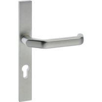 EDI Profiltürgarnitur PAN 1200/9203 Aluminium F1 PZ für Türstärke 68-75 mm