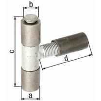 GAH Anschweißband 22x12x87x90mm Stahl roh