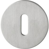 HOPPE Schlüsselrosetten-Paar E849NS Edelstahl F69 Schildstärke 2 mm OB rund